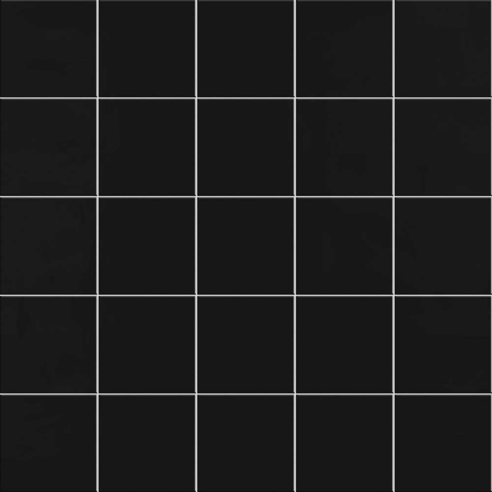 Monocolor Special Nero 7-7/8 in. x 7-7/8 in. Ceramic Floor and Wall Tile