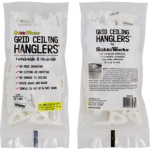 Grid Ceiling Hanglers&trade; Grid Clip Kits&trade;, 10 Count
