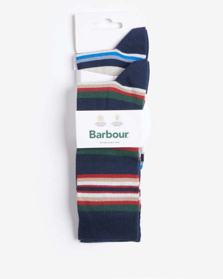 Summer Stripe 2 Pack Socks