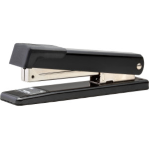 Black Metal Stapler, 20 Sheets