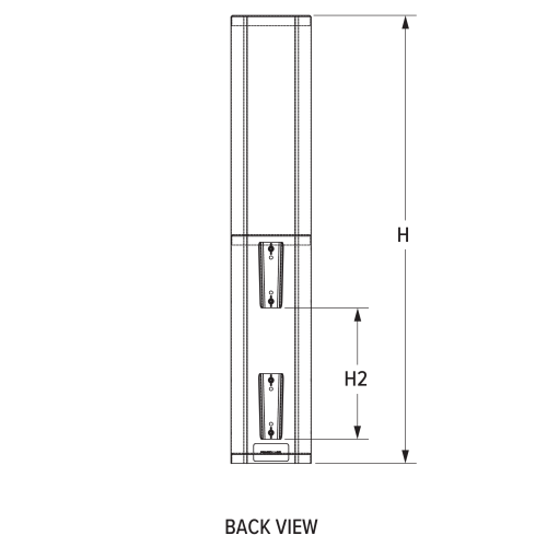 Engineering back view