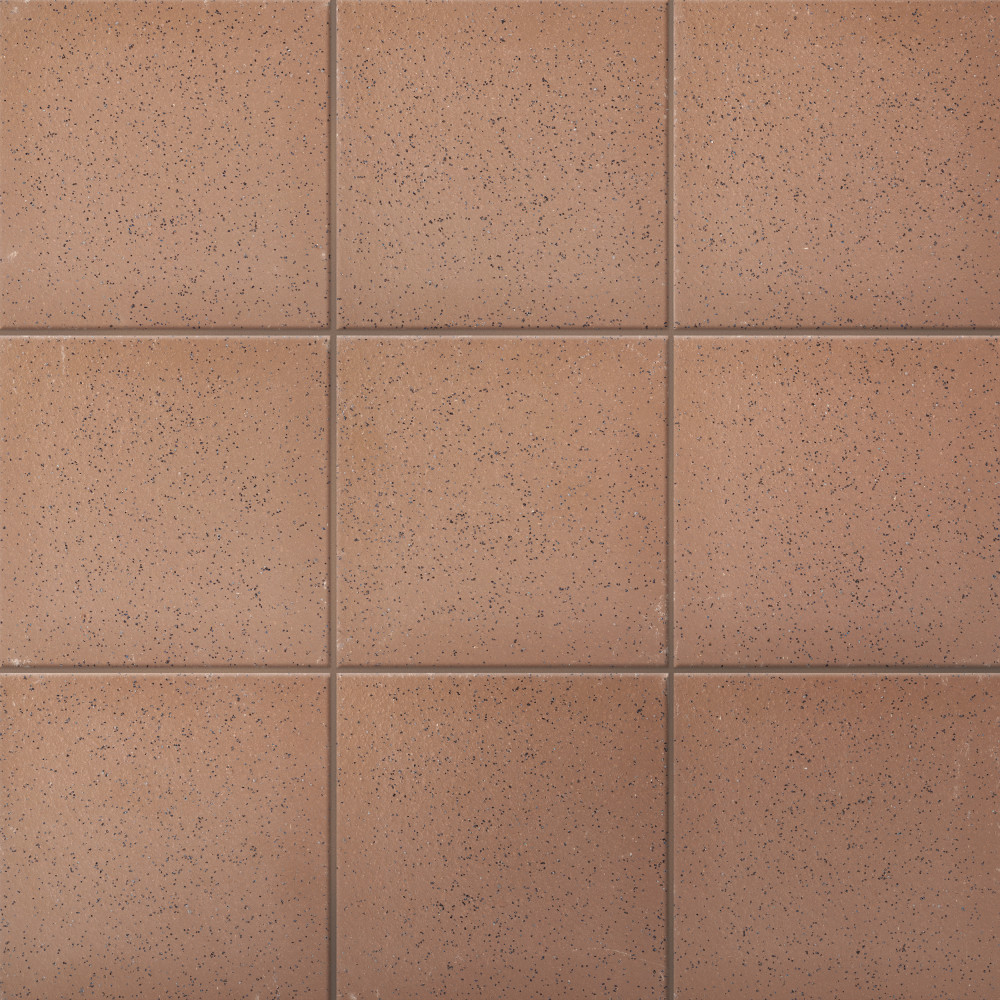 Lincoln Quarry Abrasive Mayflower Red 7-5/8 in. x 7-5/8 in. Ceramic Floor and Wall Tile