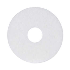 Boardwalk,  Polishing Round Floor Pad, 12", White