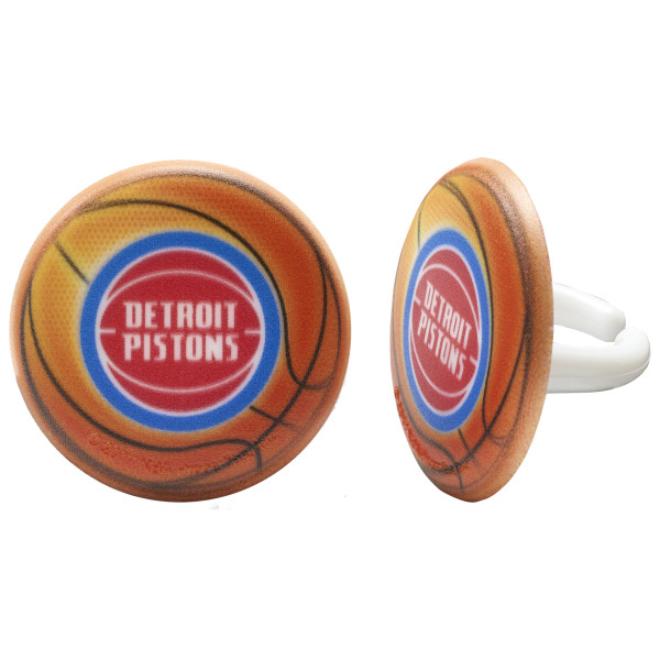 NBA Team Basketball Cupcake Rings