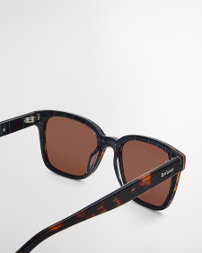 Square Sunglasses Dark Tortoise