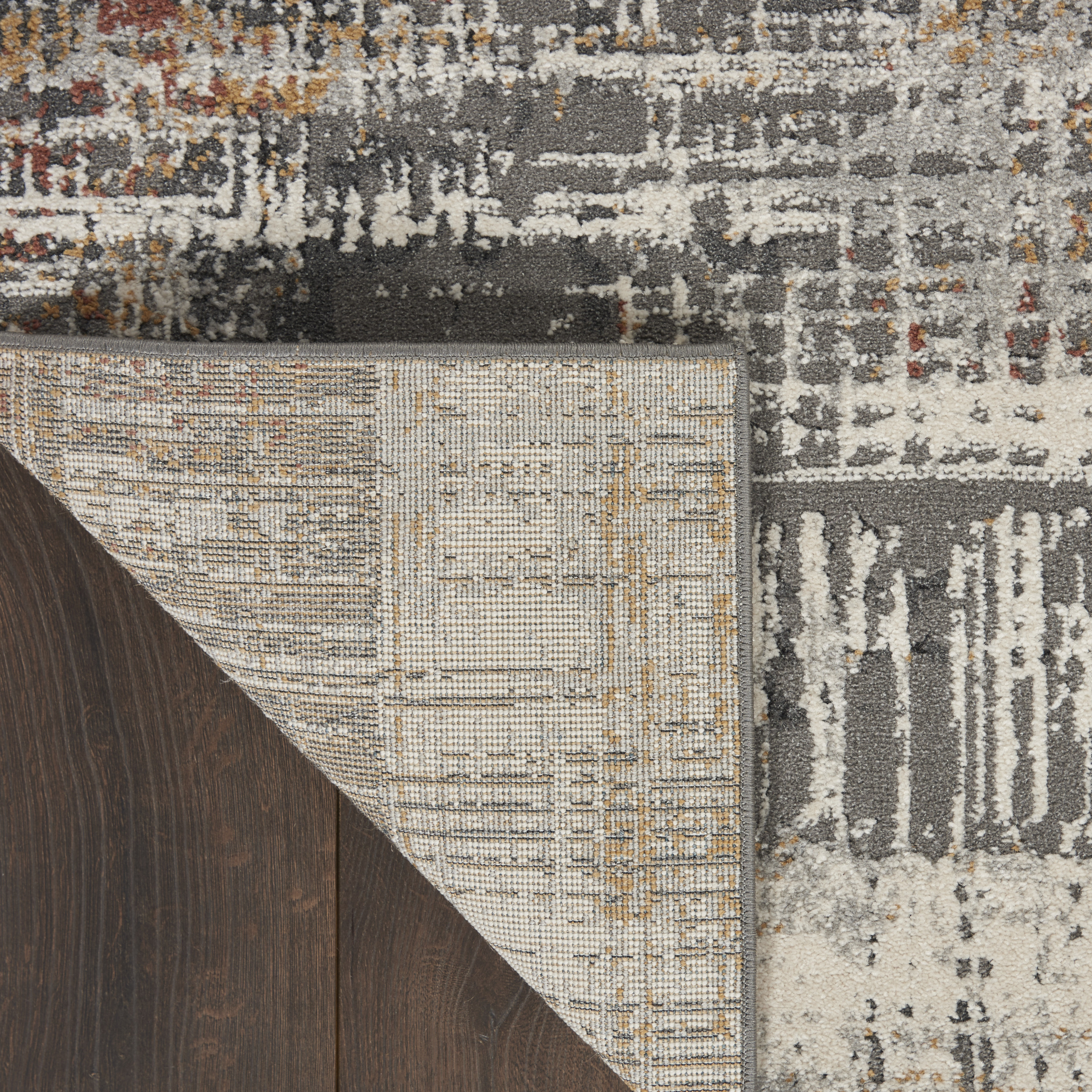 Nourison Tangra 2'2" x 7'6" Multicolor Modern Indoor Rug