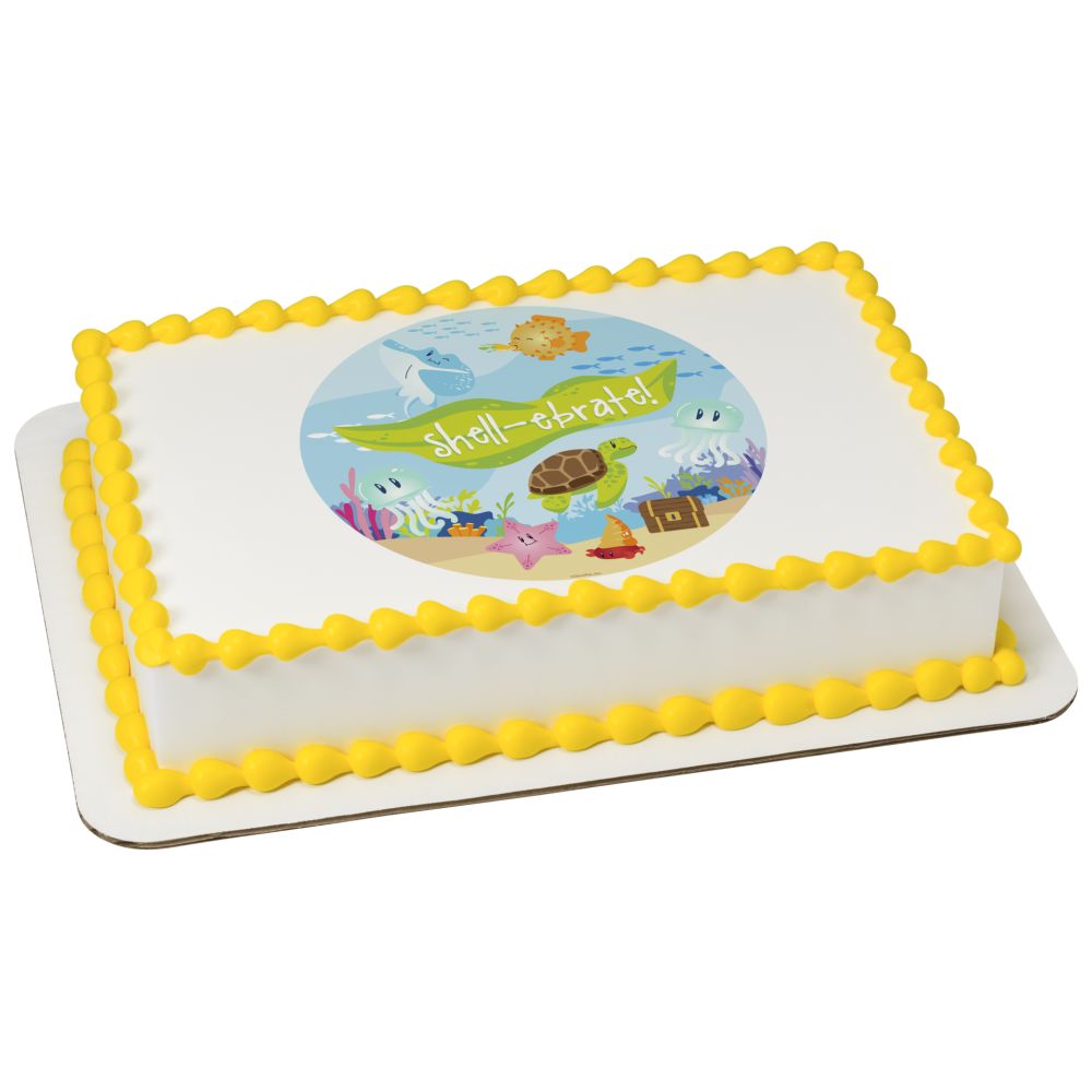 Image Cake Shell-ebrate Summer