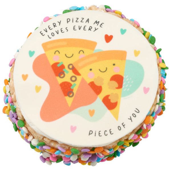 Every Pizza Me Loves You PhotoCake® Edible Image®