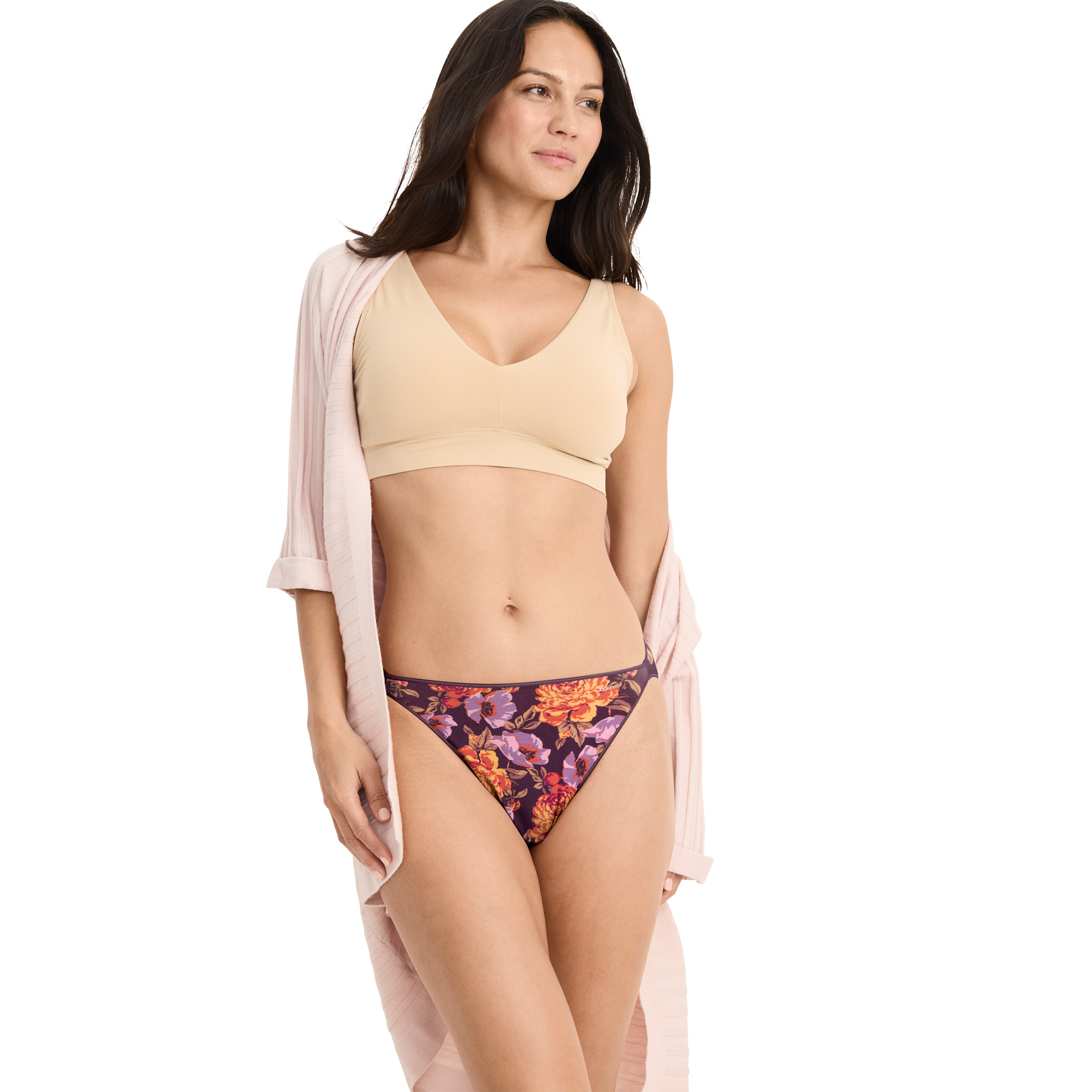 Jockey Women's No Panty Line Promise Tactel String Bikini - Picture 16 of 37