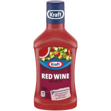 Kraft Red Wine Vinaigrette Dressing, 16 fl oz Bottle