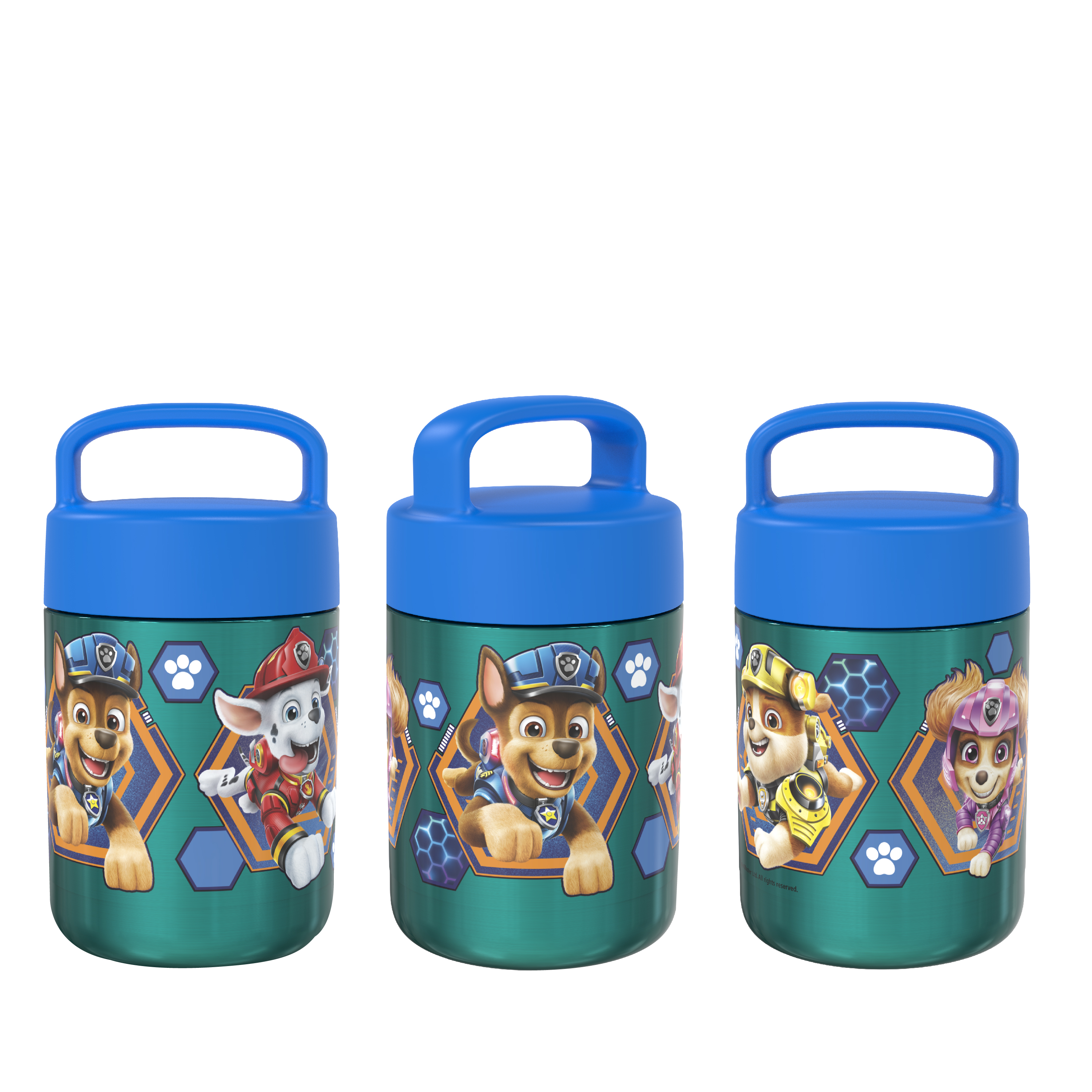 Paw Patrol Movie Reusable Vacuum Insulated Stainless Steel Food Container, Marshall, Chase and Friends slideshow image 4
