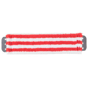 Unger, SmartColor™ Micro 7.0, Micro 7.0 Microfiber Tab Mop, 16"W, Red/White