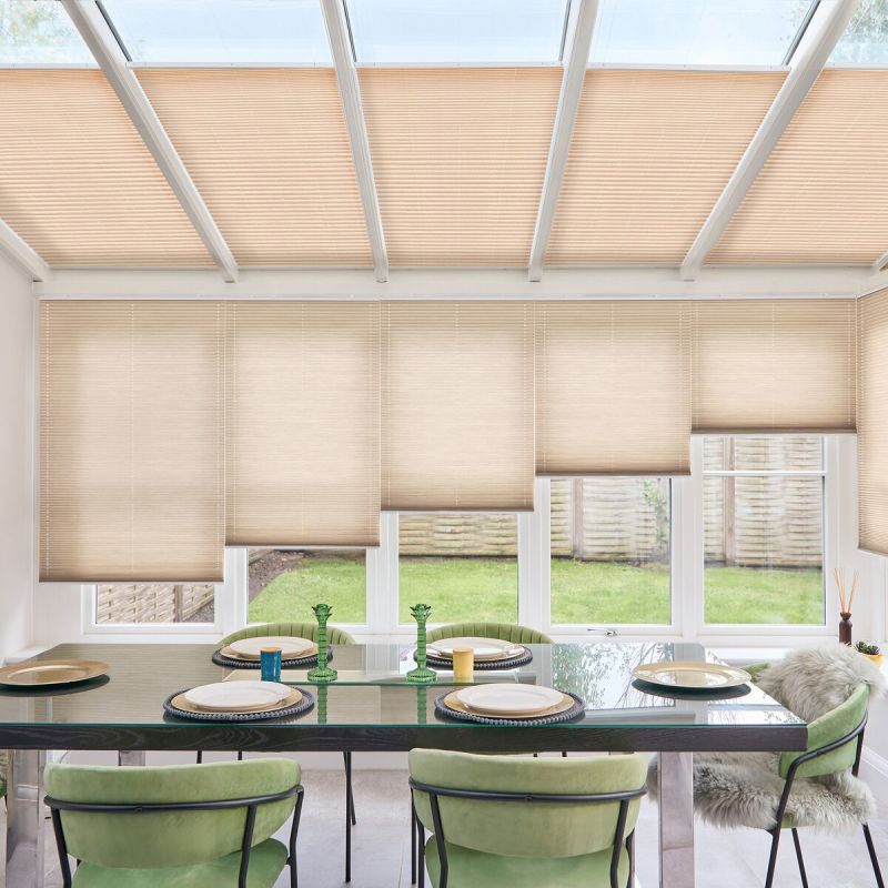 Florence Apricot Pleated blind