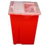 Impact, 2gal, Red, Sharps Container