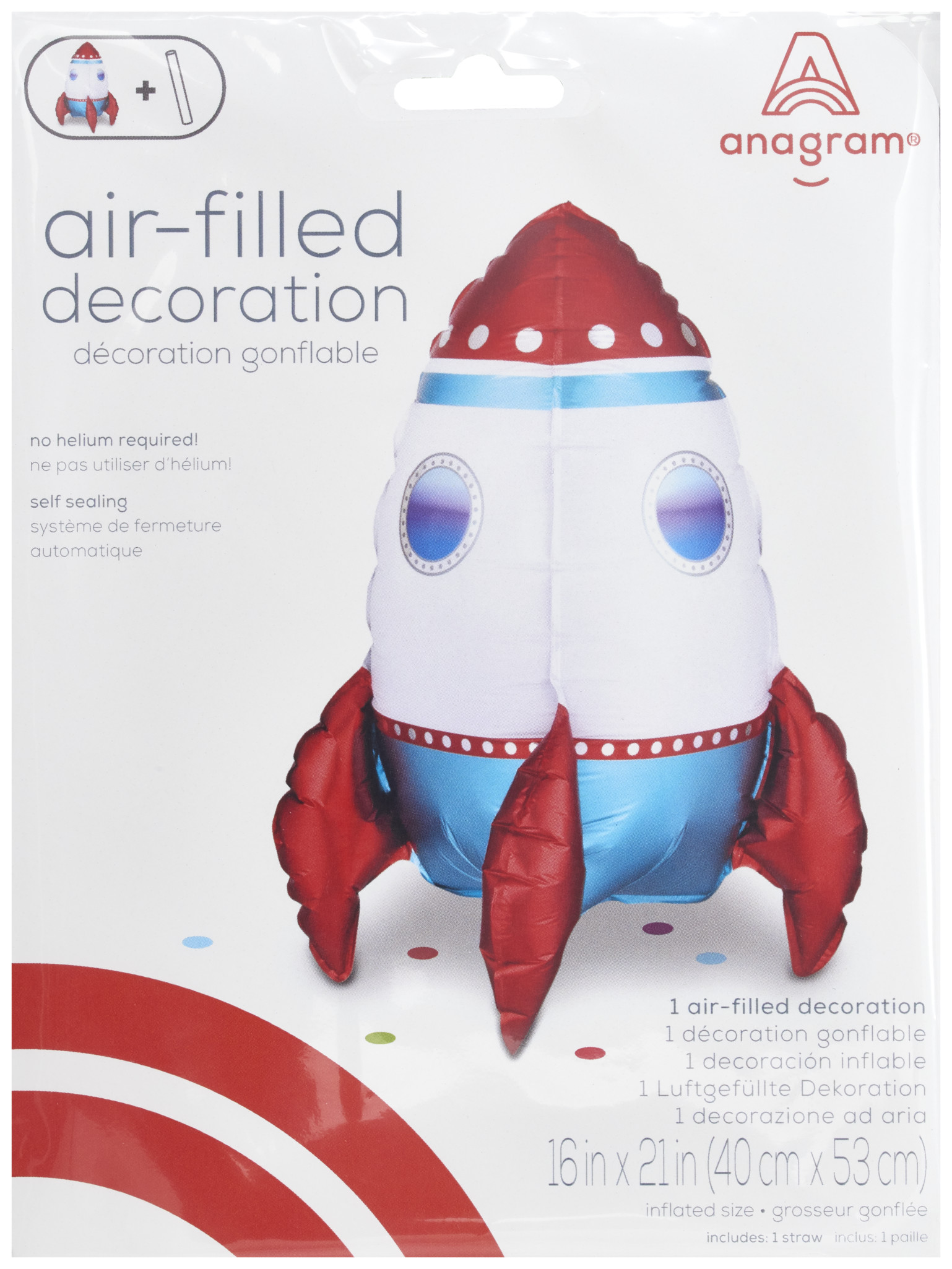 Inflatable Rocket Ship | DecoPac