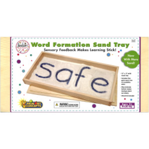 Word Formation Sand Tray, 15" x 8"