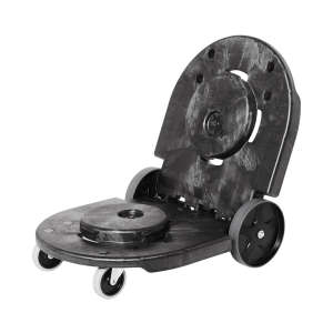 Rubbermaid Commercial, BRUTE®, Tandem, Black, Receptacle Dolly