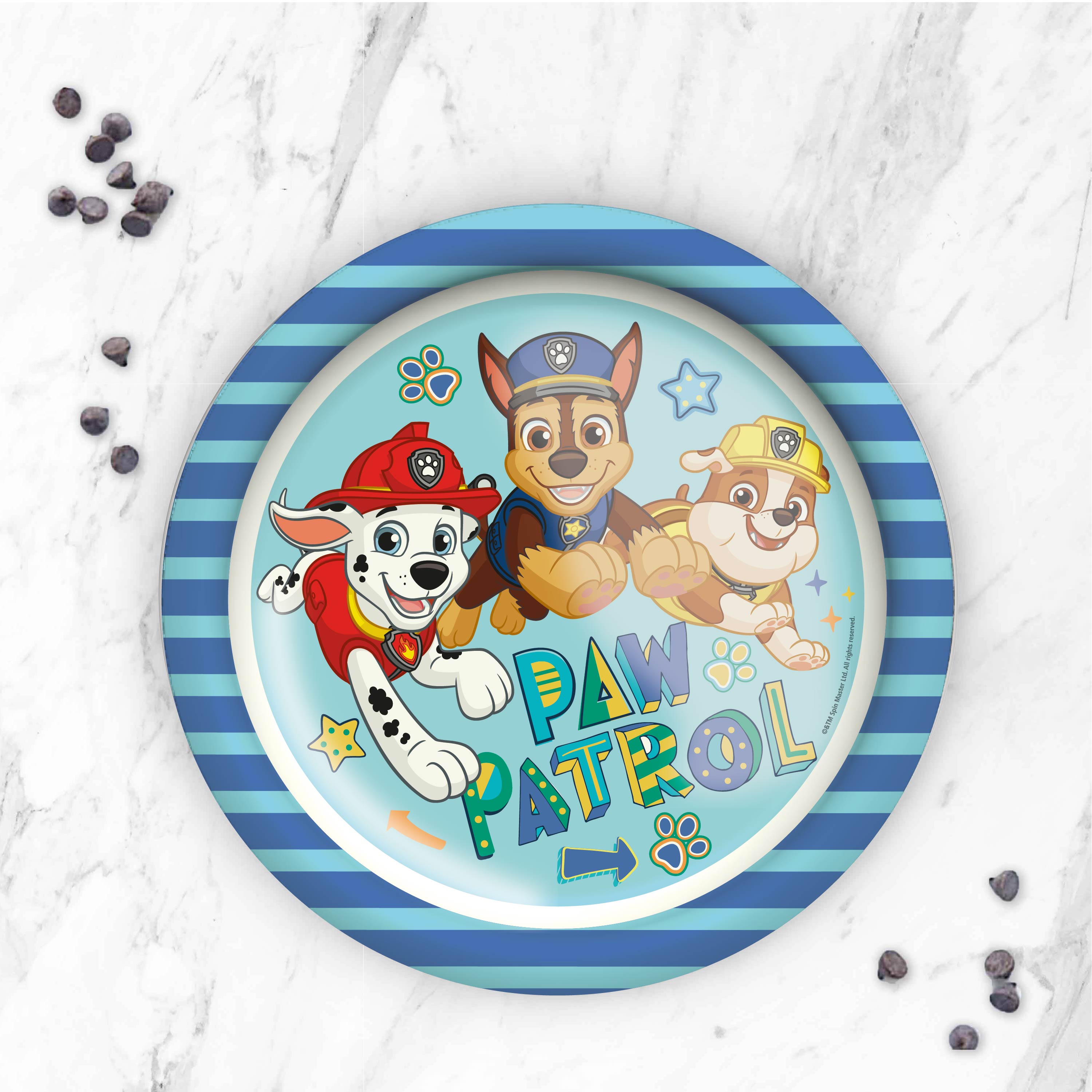 Paw Patrol Kids Plate and Bowl Set, Chase & Marshall, 2-piece set slideshow image 7 Paw Patrol Kids Plate and Bowl Set, Chase & Marshall, 2-piece set slideshow image 7