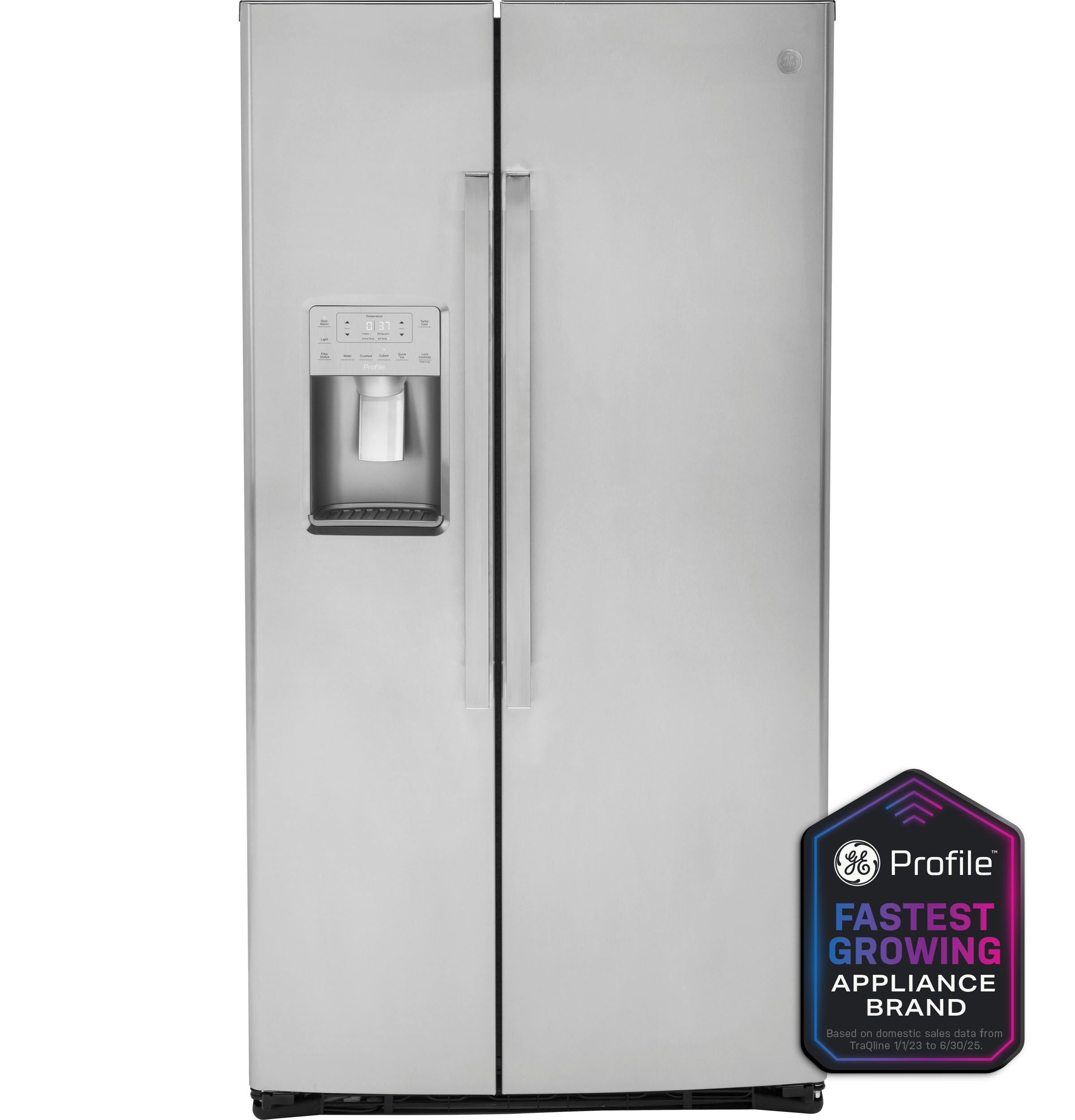 GE Profile™ ENERGY STAR® 25.3 Cu. Ft. Side-by-Side Refrigerator