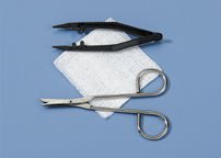Busse Hospital Disposables SUTURE REMOAVL TRAY, LITT W/PLAS FCP (50/CS)