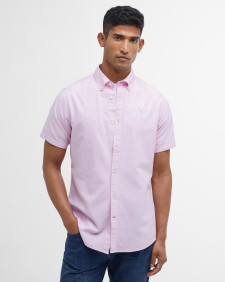 Oxford Tailored Short-Sleeved Shirt Classic Pink