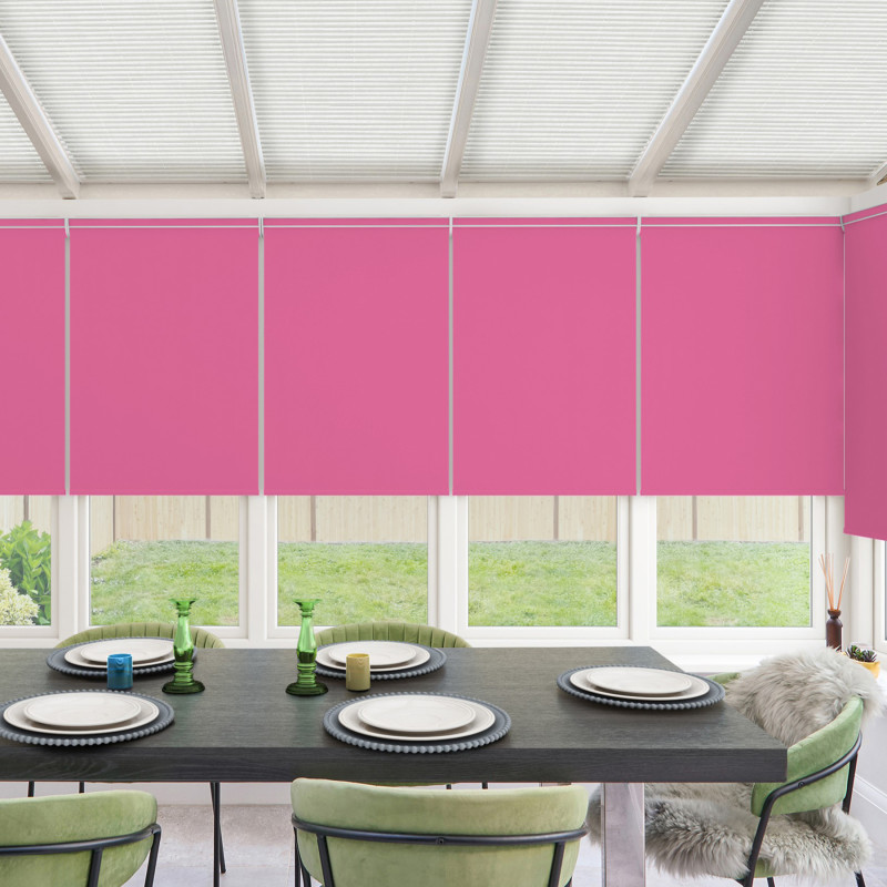 Acacia Blackout Bubblegum Roller Blind