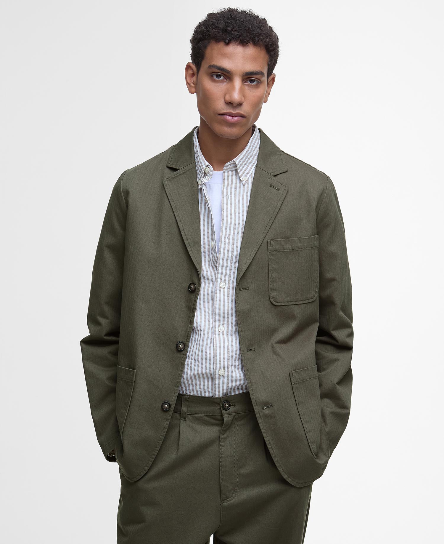 Overshirt Herringbone image number 0