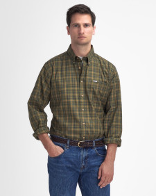 Sporting Regular Long-Sleeved Shirt Mid Olive