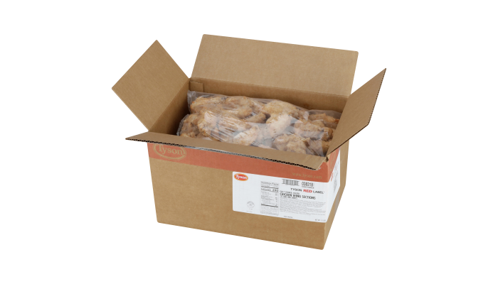 Tyson Red Label® Fully Cooked Coated Oven Roasted Bone-In Chicken Wing Sections, Jumbo_image_4