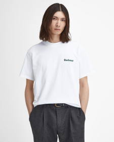 Bowery Oversized Graphic T-Shirt Classic White