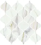 Mythique Marble Calacatta Venecia 11×12 Arabesque Mosaic Matte Mythique Marble Calacatta Venecia 11×12 Arabesque Mosaic Matte