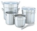 Stainless steel solid cover for 7-quart double boiler inset