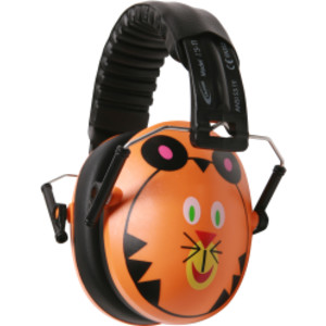 Hush Buddy Earmuff Hearing Protector, Tiger, Multicolor