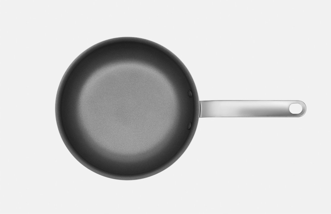8-inch Wear-Ever® aluminum fry pan with PowerCoat2™ nonstick coating and plated handle