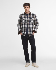 Grasmoor Relaxed Long-Sleeved Shirt Navy