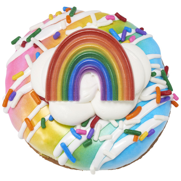 Rainbow Unicorn Assortment Cupcake Rings