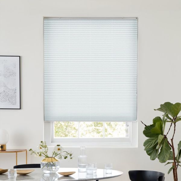 INTU Micro Ribbons White Pleated Blind