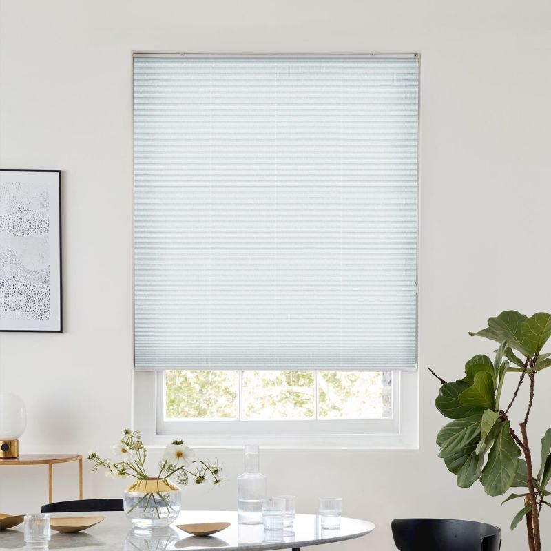 INTU Micro Ribbons White Pleated Blind