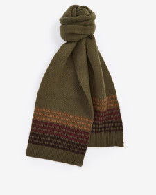 Branton Beanie and Scarf Gift Set Army Green