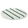 Rubbermaid Commercial, Low Profile Scrub Strip, 19", Green/White, Carpet Bonnet