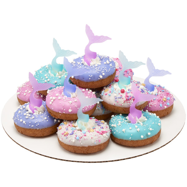 Mermaid Tail Wrap Cupcake Rings