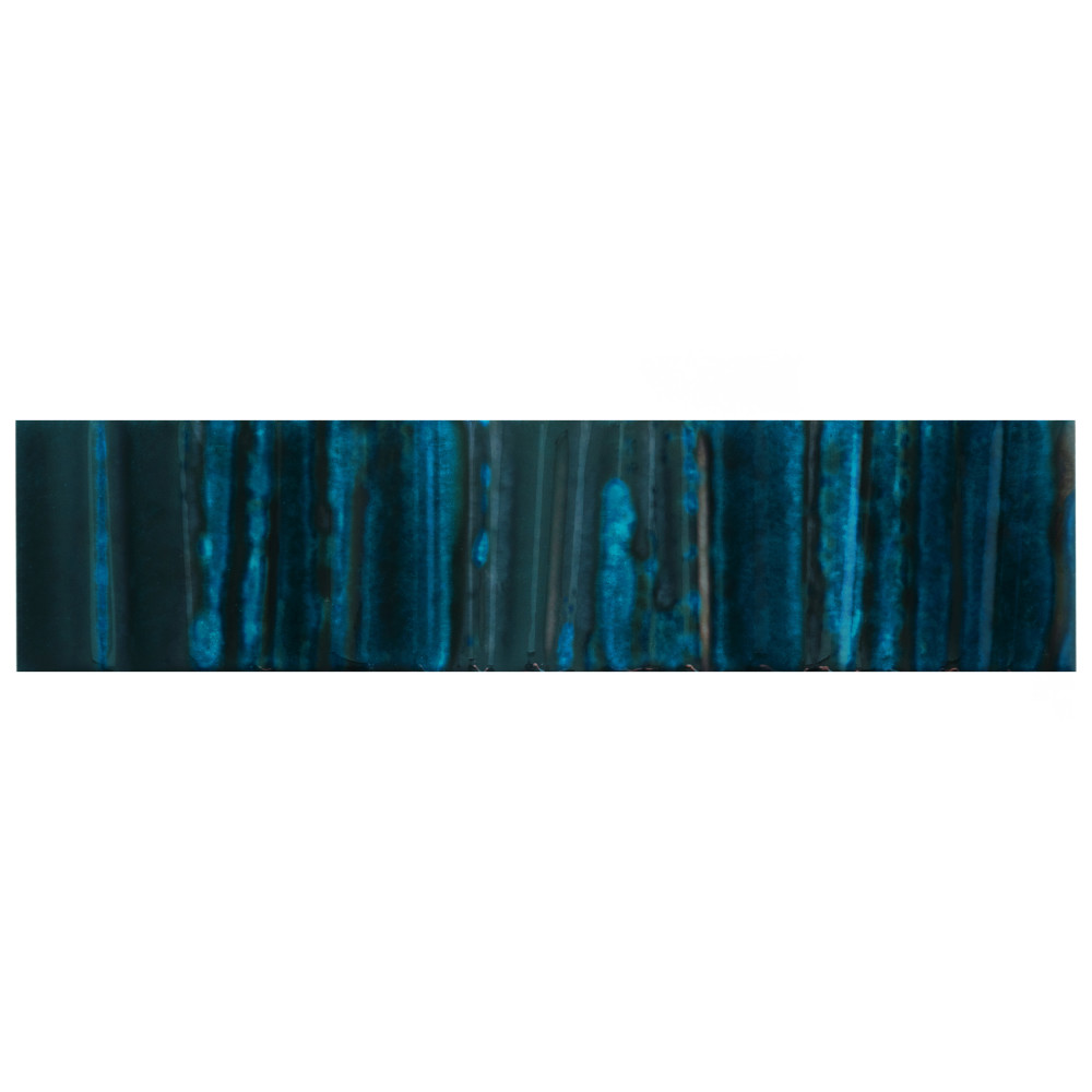 Joliet Prisma Sapphire 3 in. x 12 in. Ceramic Wall Tile