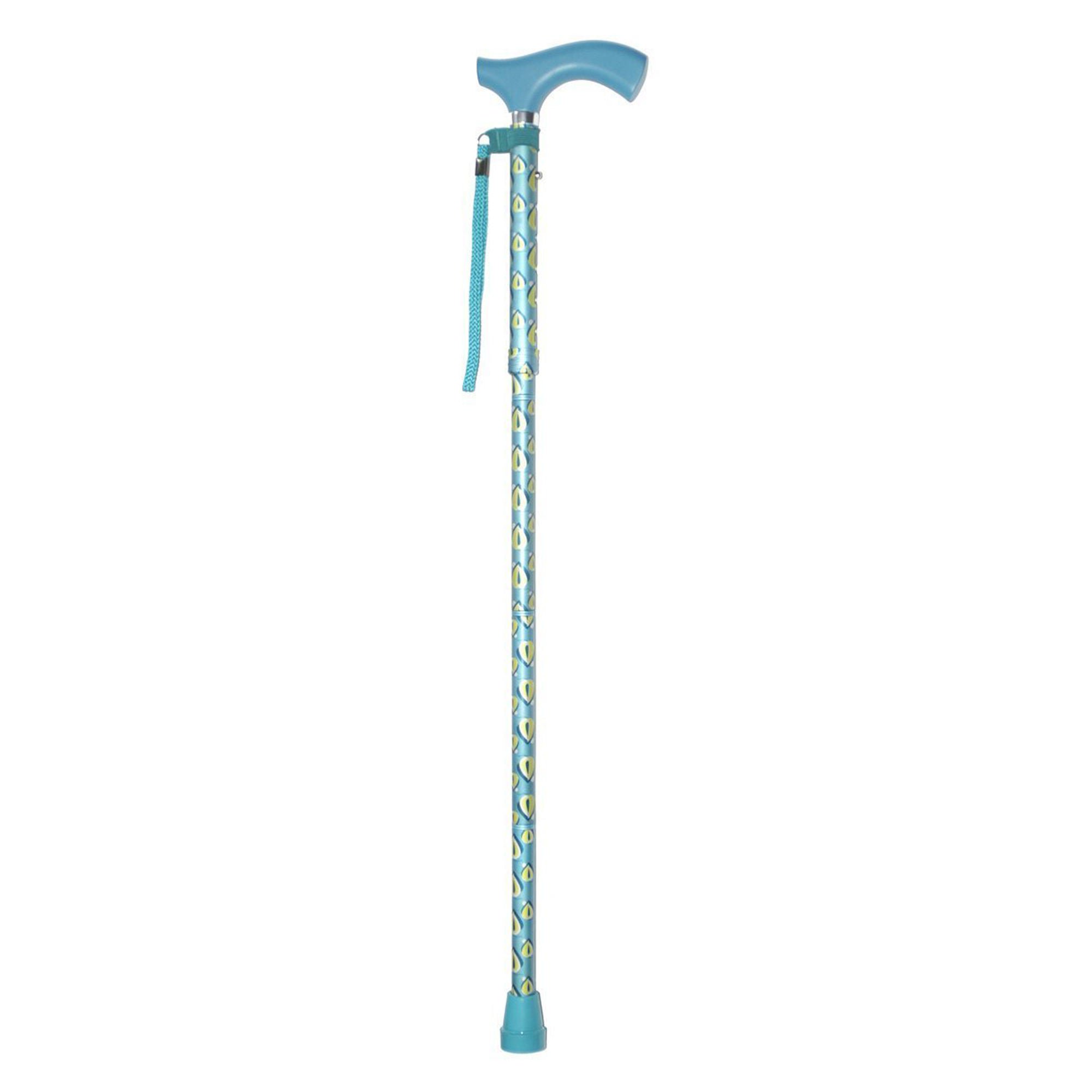 Switch Sticks® Folding Cane, Thames Print, 32 to 37 Inch Height