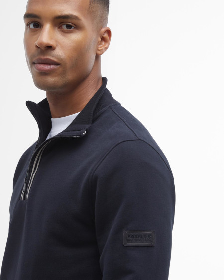 Felpa Lincoln con zip corta