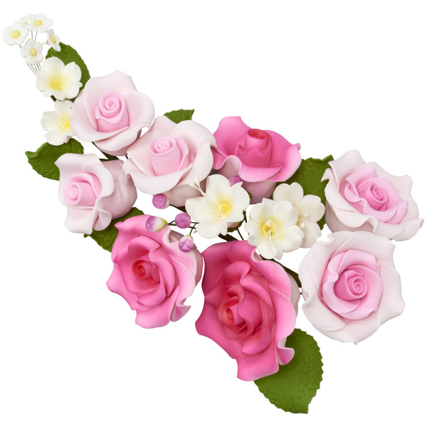 Flower Assortment Gum Paste Sprays
