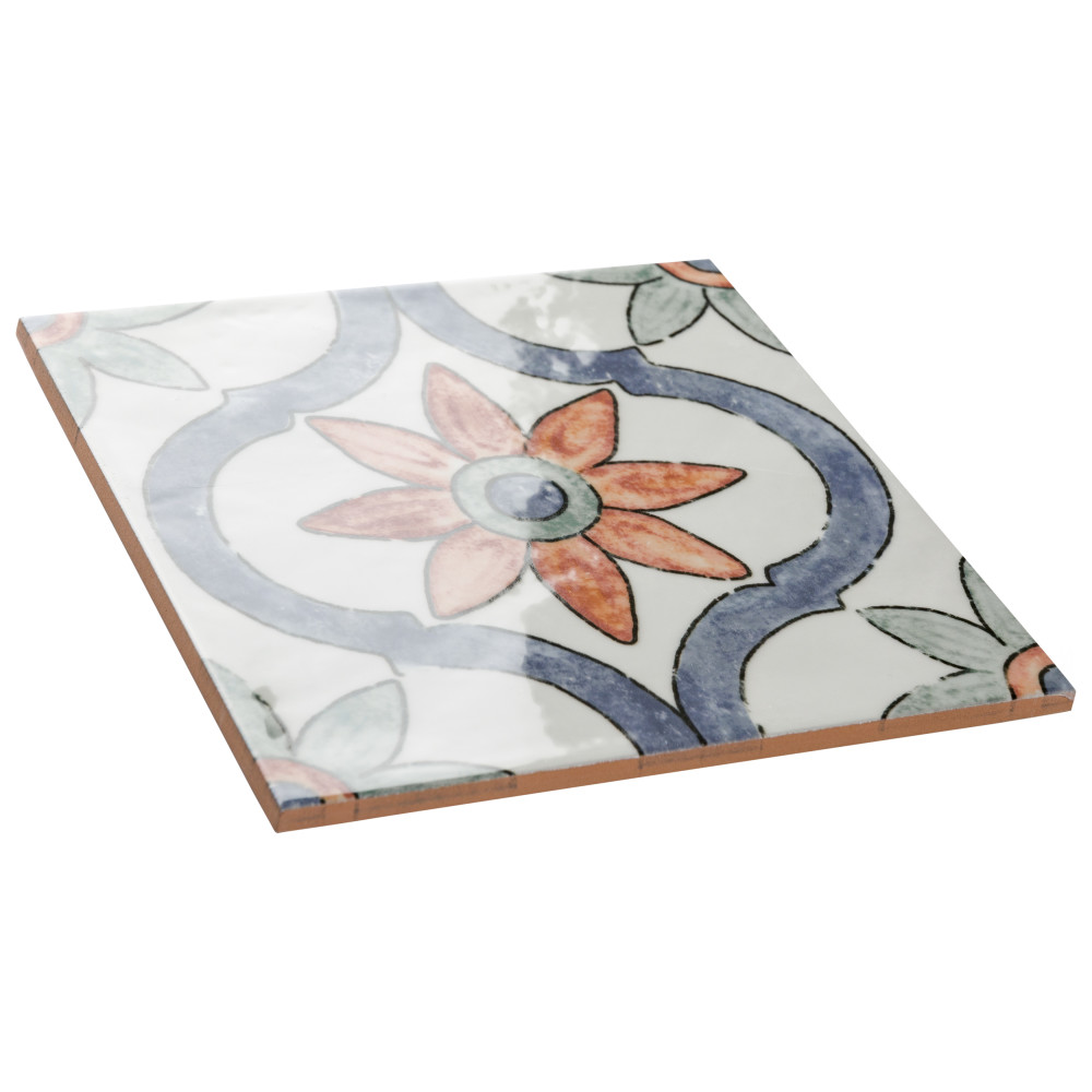 Bourges Arco 7-7/8 in. x 7-7/8 in. Ceramic Wall Tile