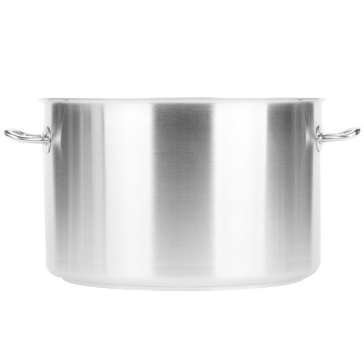 24-quart Intrigue® stainless steel sauce pot in mirror finish
