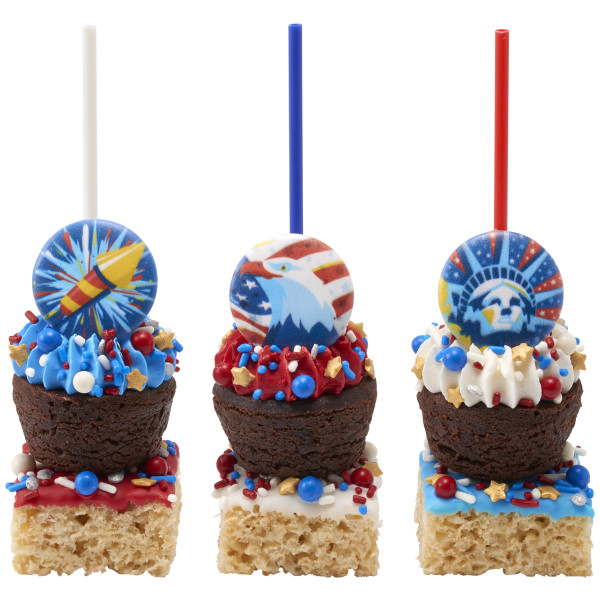Celebrate Liberty Cupcake Rings