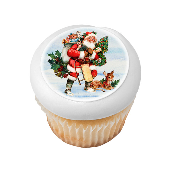 Delivering Toys PhotoCake® Edible Image®