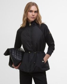 Caprice Quilted Sweatshirt Classic Black